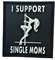 2D 3D Logo Velcro Pvc Rubber Patch 10C Supports Single Moms Patch